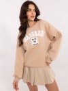 Bluza-EM-BL-617-16.01X-beżowy rozmiar - ONE SIZE