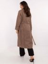 Płaszcz-LK-PL-509835.18P-brązowy rozmiar - L/XL