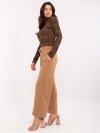 Spodnie-DHJ-SP-20356.49-camelowy rozmiar - ONE SIZE