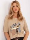 Bluzka-CLM-BZ-0119.36-camelowy rozmiar - M