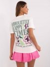 T-shirt-D12022AC02645G-biały rozmiar - XS