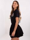 T-shirt-D12022AC02645E-grafitowy rozmiar - XS