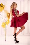 Sukienka Karieela Wine Red 90543 rozmiar - M