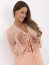 Komplet-LK-KMPL-509993.87-brzoskwiniowy rozmiar - L/XL