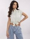 Bluzka-NM-BZ-KA-01147.62P-pistacjowy rozmiar - M/L