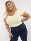 T-shirt-RV-TS-A556.03-jasny żółty rozmiar - XL
