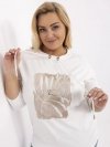 Bluzka-RV-BZ-A291.45-ecru rozmiar - ONE SIZE