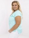 Bluzka-RV-BZ-A542.12P-mietowy rozmiar - ONE SIZE