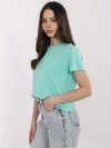 T-shirt-CLM-TS-1640.87-turkusowy rozmiar - XL