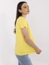 T-shirt-CLM-TS-1639.12-żółty rozmiar - M