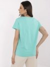 T-shirt-CLM-TS-1639.12-turkusowy rozmiar - XL