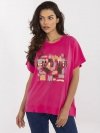 Bluzka-CLM-BZ-1701.81-fuksjowy rozmiar - S/M