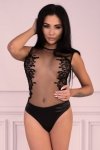 Body Kiraven LC 90571 Black Czarny Collection LivCo Corsetti Fashion rozmiar - L/XL
