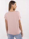 T-shirt-D12100M02737A-jasny różowy rozmiar - XL