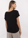 T-shirt-D12100M02737A-czarny rozmiar - L