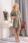 Sukienka Aeerina Khaki D52 rozmiar - S