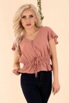Bluzka Etiar Dusty Rose B15 rozmiar - L