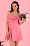 Sukienka Cooreo Pink D63 rozmiar - L