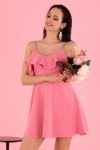 Sukienka Cooreo Pink D63 rozmiar - XL
