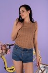 Bluzka Sansi Camel B51 rozmiar - S