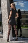 Rajstopy Linanam 30 DEN Black Czarny LivCo Corsetti Fashion rozmiar - 4