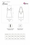 Zmysłowa Koszulka Damska Ressia LC 90593 Kaschmir Pink Różowy Collection LivCo Corsetti Fashion rozmiar - S/M