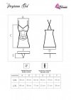 Zmysłowa Koszulka Vrogrann Red Czerwona LivCo Corsetti Fashion rozmiar - S/M