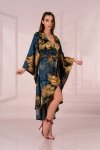Szlafrok Handis Aquareel Collection Print LivCo Corsetti Fashion rozmiar - ONE SIZE