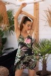 Zmysłowa Koszulka Damska Pamenna Aquareel Collection LivCo Corsetti Fashion rozmiar - L