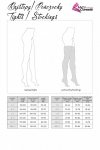 Pończochy Maxionix 20 DEN Black Czarny LivCo Corsetti Fashion  rozmiar - 4