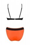Strój kąpielowy  Lasair Orange Pomarańczowy  LC 19061 LivCo Corsetti Fashion rozmiar - S