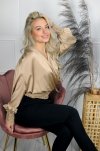 Bluzka Vilera Beige rozmiar - ONE SIZE