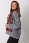 Szalik Damski Model AT-SZ-RH-1407.23X Bordo - AT