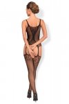 Bodystocking Model Shape of pleasure HH01027 Black - Hot in here