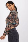 Bluzka Model DHJ-BZ-15170.39 Black/Beige - Italy Moda