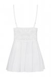 Obsessive Babydoll i stringi 810-BAB-2 białe