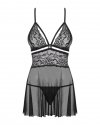 Obsessive Obsessive Babydoll i stringi 838-BAB-1