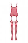 Obsessive Bodystocking F214 czerwone
