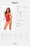 Obsessive Body otwarte Dagmarie czerwone