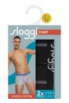 Sloggi Bokserki Start Hipster 2-pak czarne