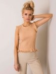 Bluzka-178-BZ-2907.89-camelowy rozmiar - one size S/M