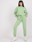 Spodnie dresowe-AP-DR-A-003-pistacjowy rozmiar - XL