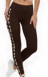 LEGGINSY WZOROWANE LE007