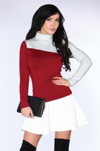 Merribel Bluzka CG015 Maroon