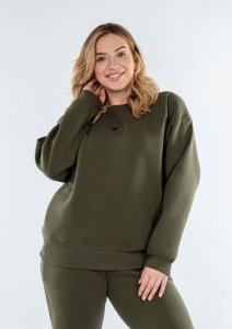 D Karen Bluza Rehema H1 KHAKI BAWEŁNA GRUBA