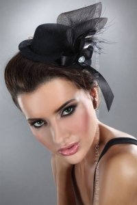 LivCo Corsetti Fashion Mini Top Hat LC 12011 Model 4