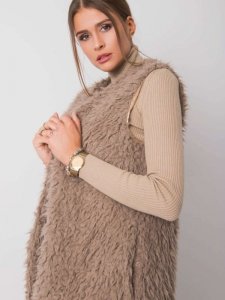Kamizelka-AT-KZ-22105.11P-ciemny bezowy rozmiar - M/L