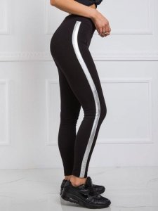 Leginsy-RV-LG-R4766.06-czarno-srebrny rozmiar - XS