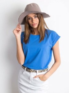T-shirt-RV-TS-4833.88P-ciemny niebieski rozmiar - L