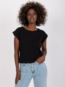 T-shirt-RV-TS-4833.68P-czarny rozmiar - L